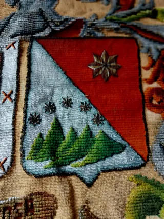 Tapiz Heráldico Vintage - Elección Madrid