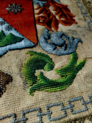 Tapiz Heráldico Vintage - Elección Madrid