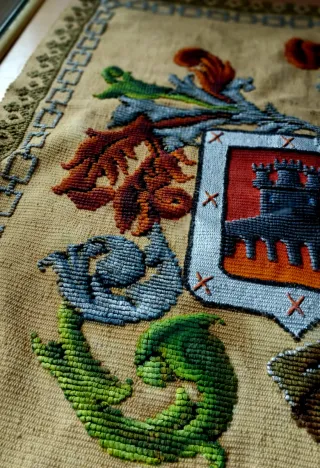 Tapiz Heráldico Vintage - Elección Madrid