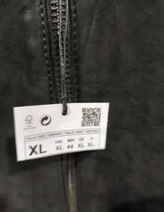 Lote 60 cazadoras ante y piel Tallas S M L XL