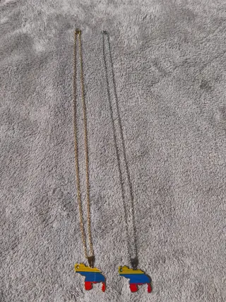 Colgante con la bandera de Venezuela dos opciones