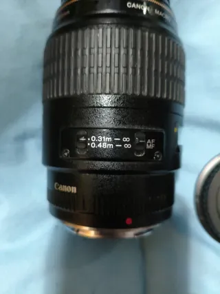 objetivo canon 100mm F2.8  ultrasonic