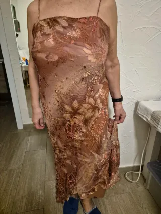 Vestido de fiesta estampado floral