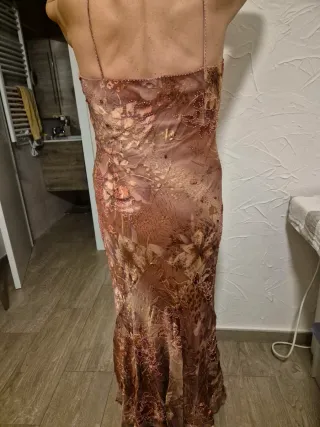 Vestido de fiesta estampado floral