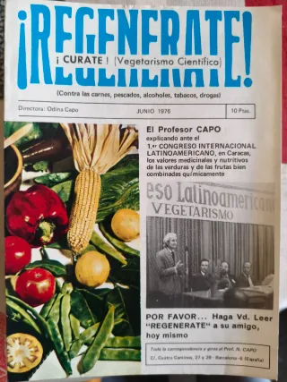 Revistas REGENERATE. Colecciones