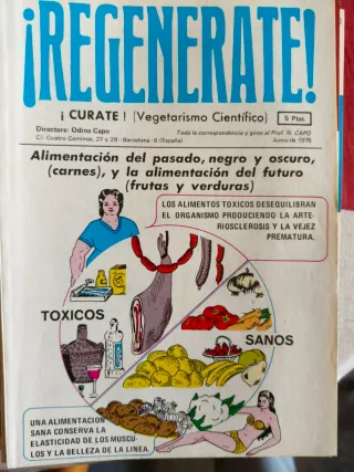 Revistas REGENERATE. Colecciones