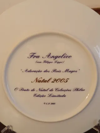 Prato "A Adoração dos Reis Magos"