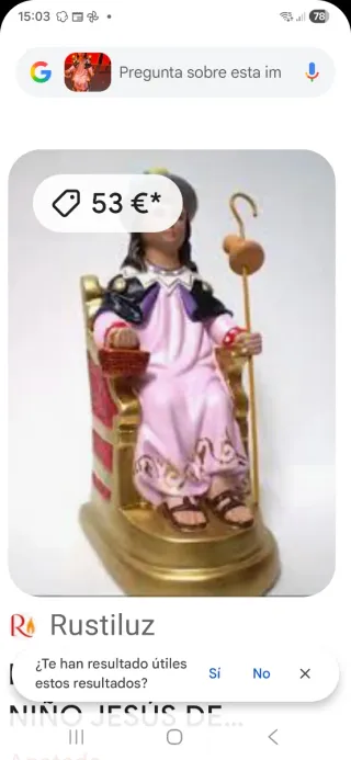 Figura Niño de Atocha