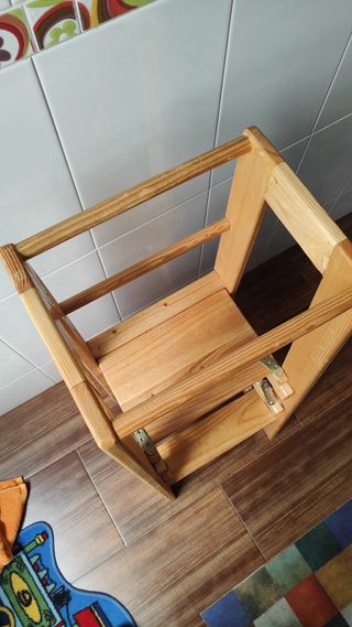 Torre aprendizaje Montessori madera