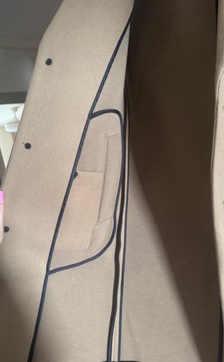 Abrigo marron  Zara Talla M