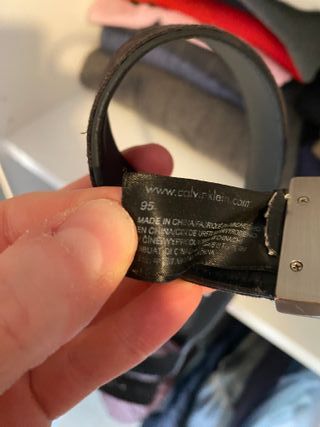 Calvin klein cintura nera uomo 95