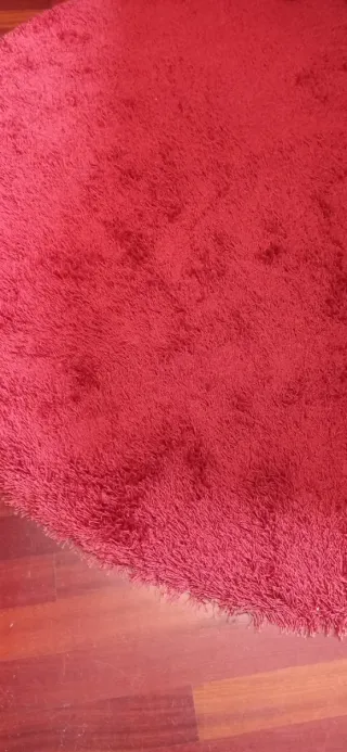 Última alfombra roja grande redonda