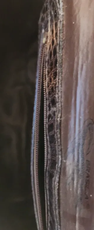 Borsa in vera pelle coccodrillo