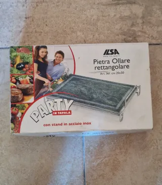 Pietra Ollare Rettangolare ILSA