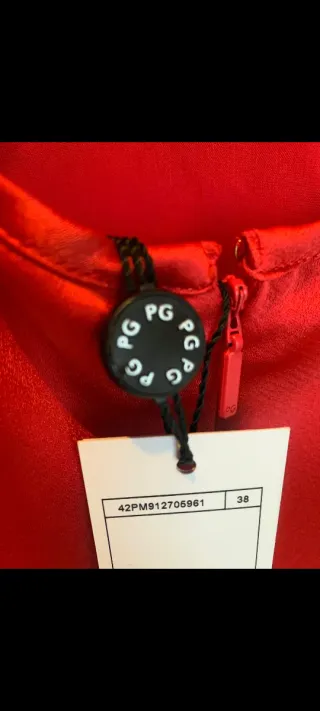 Vestido rojo de fiesta