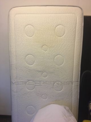 Colchón y somier de tela