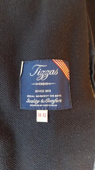 Americana Tizzas niño azul marino talla 10-11