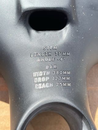 Manillar de carretera SL8/barra doblada