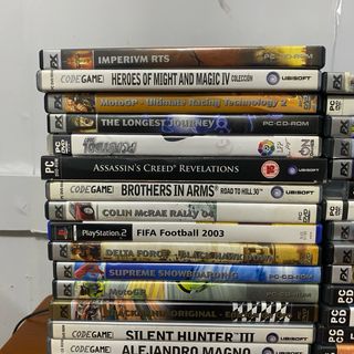 39 Juegos Pc y PlayStation 2