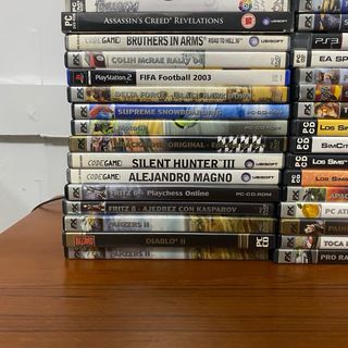39 Juegos Pc y PlayStation 2