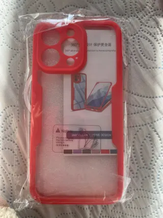Cover iPhone 15 Pro Max: Rosso e Rosa