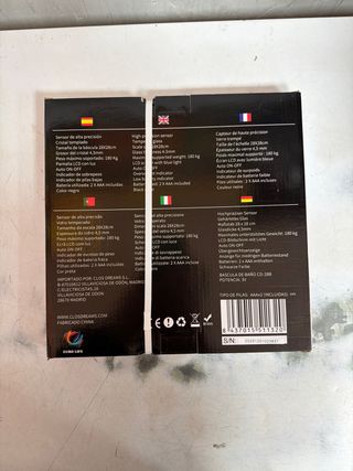 Báscula Baño Digital EURO LIFE CD-28B