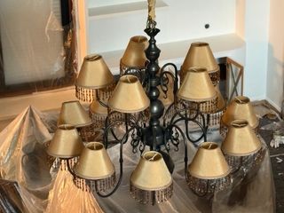 Lámpara de salón vintage grande