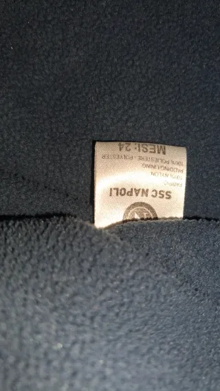 Giubbotto bambino SSC Napoli azzurro