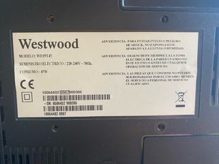 TV Westwood 19 HD HDMI TDT