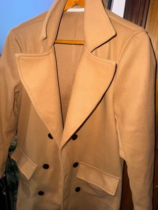 Cappotto uomo lungo beige