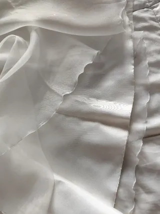 Espectacular Vestido de Comunión  Tizzas, T8/9