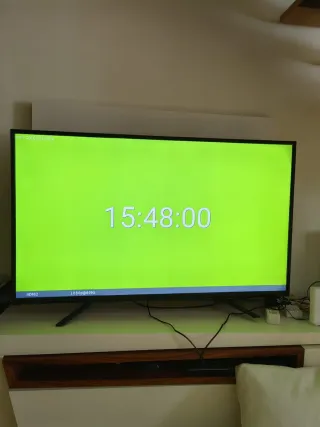 Televisión Negra 55 pulgadas