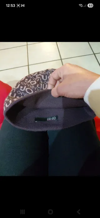 Cappello Liu Jo donna grigio