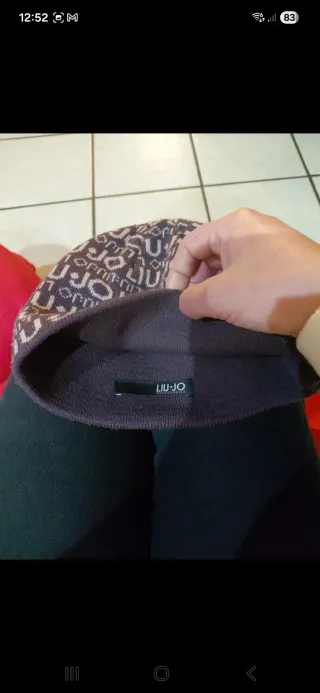 Cappello Liu Jo donna grigio
