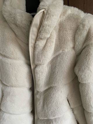 Cazadora pelo Tintoretto blanca