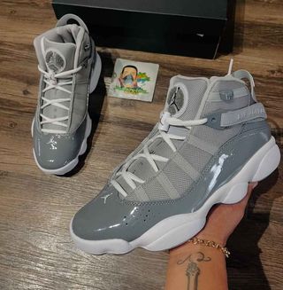 Zapatillas Jordan 6 Rings Gris y Blanco