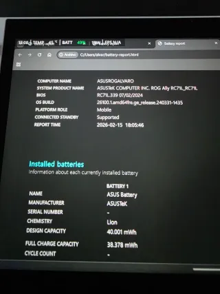 Asus ROG Ally Z1 Extreme