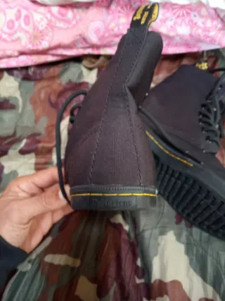 Botas Dr. Martens Negras Lona