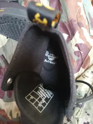 Botas Dr. Martens Negras Lona