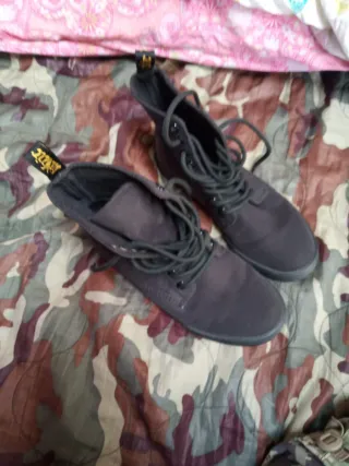 Botas Dr. Martens Negras Lona