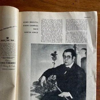Homenaje a Federico García Lorca. ABC, 1966