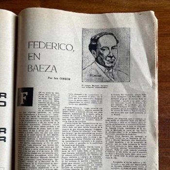 Homenaje a Federico García Lorca. ABC, 1966