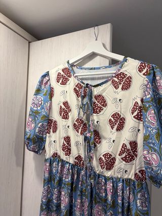 Vestido estampado floral