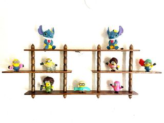 REPISA MINIATURAS MADERA VINTAGE