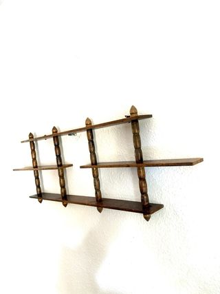 REPISA MINIATURAS MADERA VINTAGE