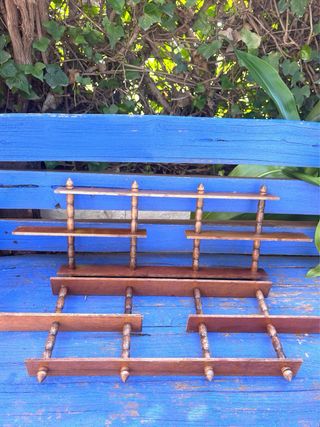 REPISA MINIATURAS MADERA VINTAGE