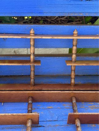 REPISA MINIATURAS MADERA VINTAGE