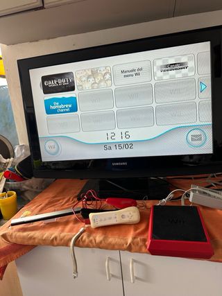 Nintendo Wii Mini Rossa