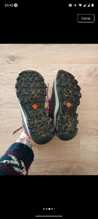 Botas montaña Quechua niña T32