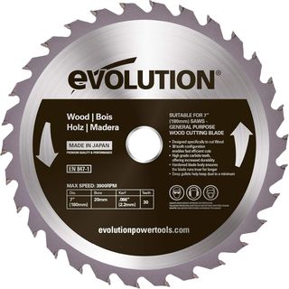 Evolution FW210TCT-40 Hoja Evolution 210mm Madera